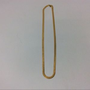 Premiere Designs Gold Plated 24" Herringbone Necklace